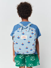 Load image into Gallery viewer, Sail boat all over school bag
