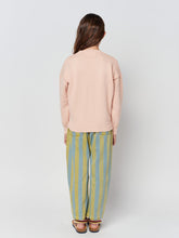 Load image into Gallery viewer, Vertical stripes denim pants
