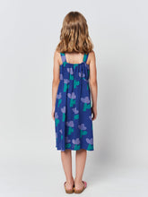 Load image into Gallery viewer, Sea flower all over strap dress
