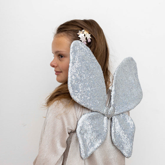 Sparkle sequin wings