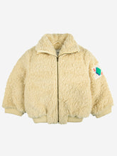 Load image into Gallery viewer, Diamond patch sheepskin jacket
