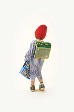 Load image into Gallery viewer, Color block sherpa toddler backpack
