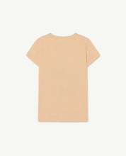 Load image into Gallery viewer, Beige a good day hippo t-shirt
