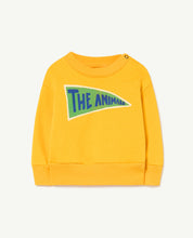 Load image into Gallery viewer, Yellow green flag baby sweatshirt
