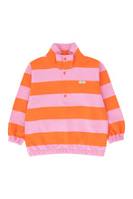 Load image into Gallery viewer, Tiny stripes mockneck sweatshirt

