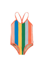 Load image into Gallery viewer, Multicolor stripes swimsuit
