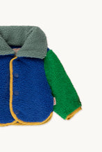Load image into Gallery viewer, Color blocked sherpa baby jacket
